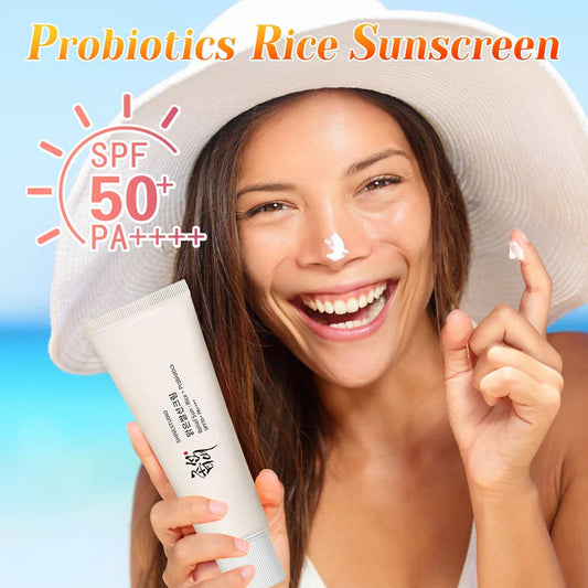 Relief Sun Organic sunscreen SPF50,+PA+Rice and Probiotics | Korean Skin Care Solution for All Skin Types