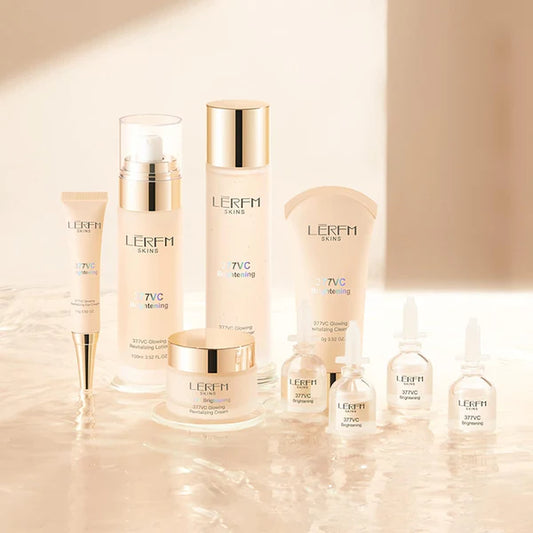 AESTHTANY LERFM Moisturizing Brightening Aloe Face Skin Care Set
