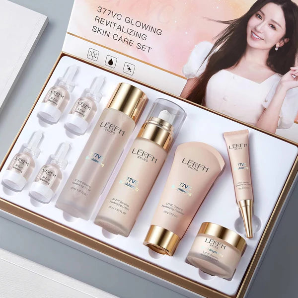 AESTHTANY LERFM Moisturizing Brightening Aloe Face Skin Care Set