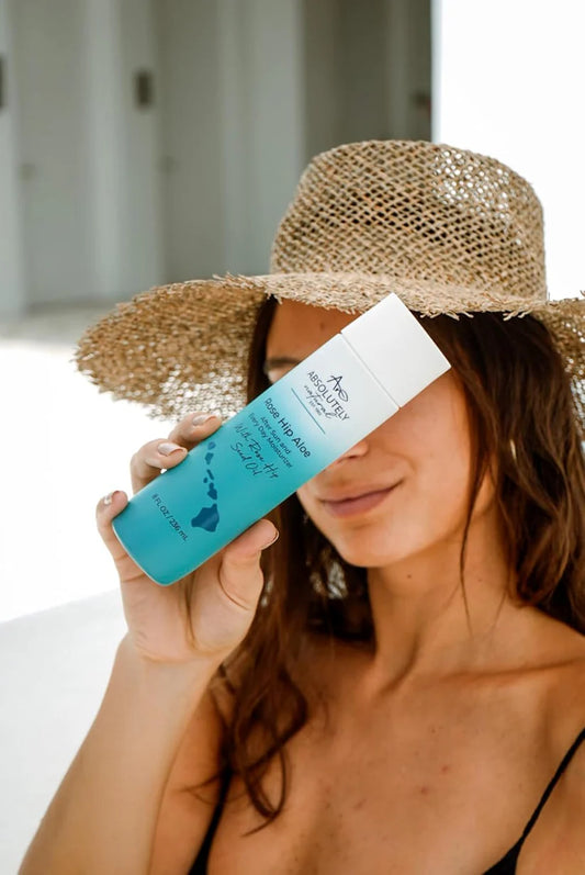 After Sun Lotion & Moisturizer with Aloe Vera, Rose Hip Oils, & Vitamin E