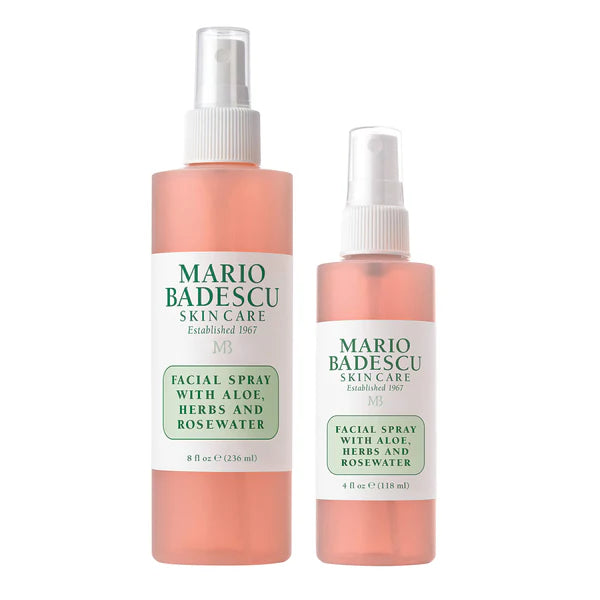 Mario Badescu Facial Spray with Aloe, Herbs and Rose Water for All Skin Types